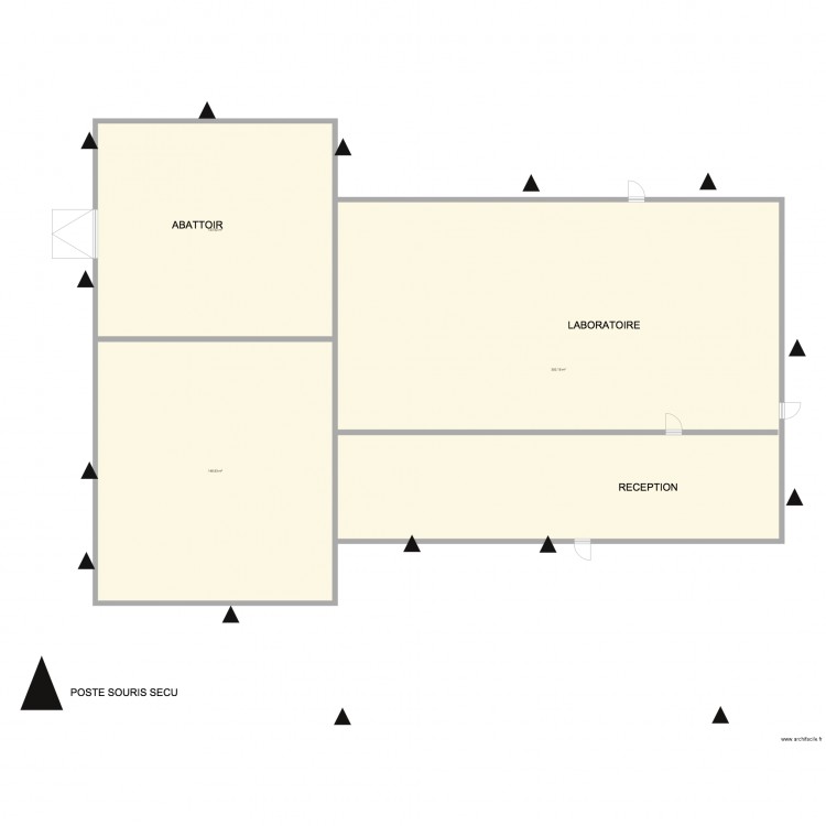 ABATTOIR SAUSER BREULEUX. Plan de 0 pièce et 0 m2