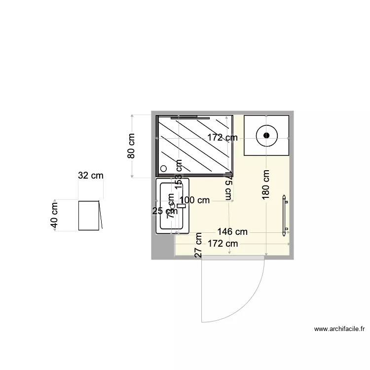 SDB M V3. Plan de SDB M V3. Plan de