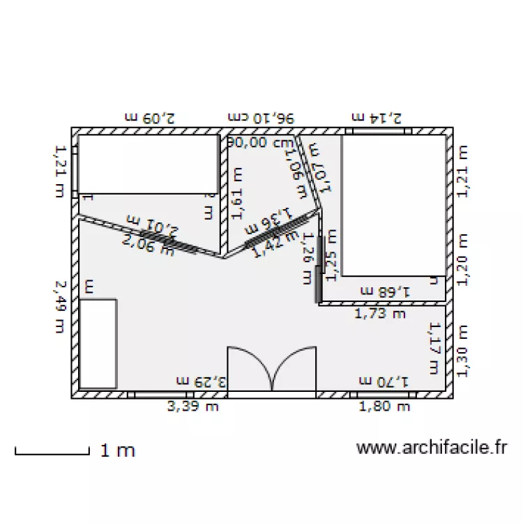 chalet. Plan de chalet. Plan de