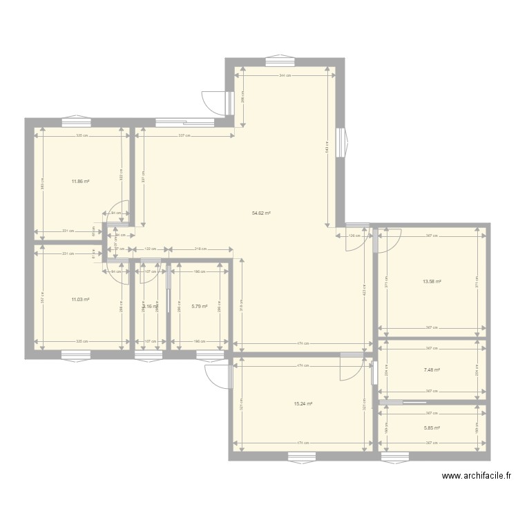 jessica modif. Plan de 0 pièce et 0 m2