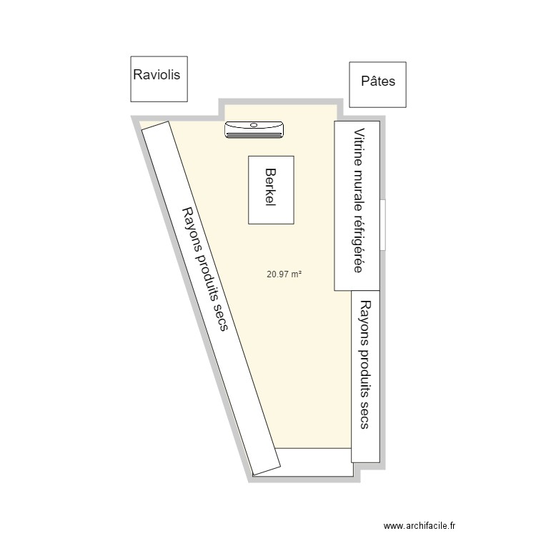 mamapasta. Plan de 0 pièce et 0 m2