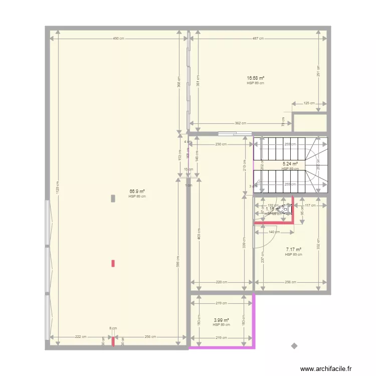 PICOT MONTPERREUX projet client. Plan de PICOT MONTPERREUX projet client. Plan de