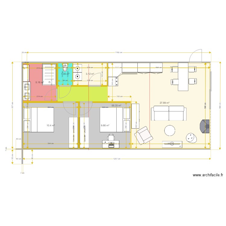 WINNEZEELE 5. Plan de 0 pièce et 0 m2