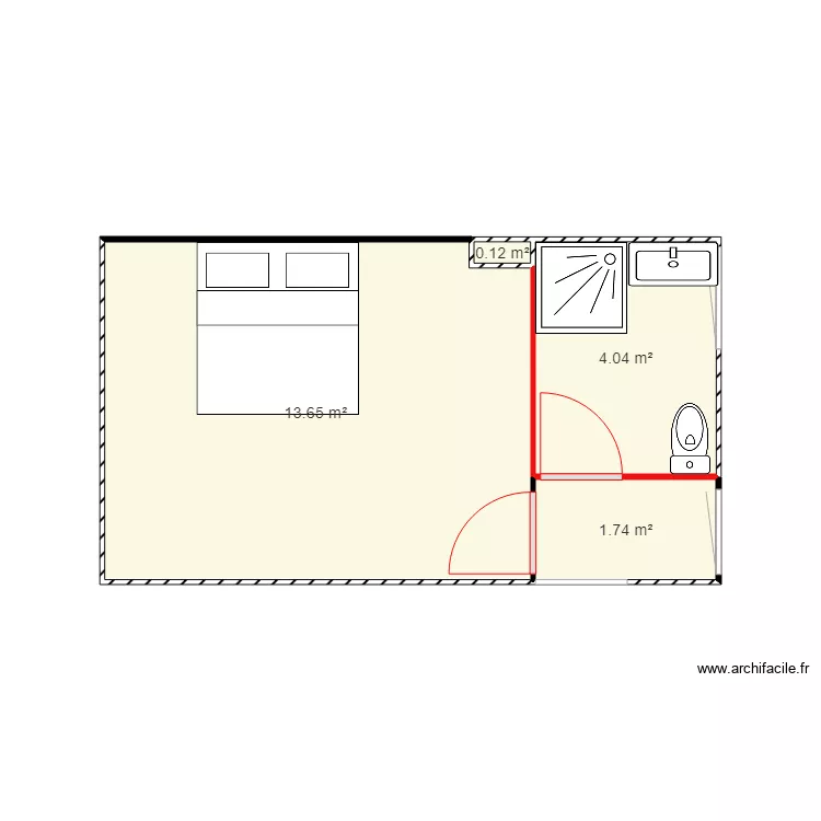 vieille sdb. Plan de vieille sdb. Plan de