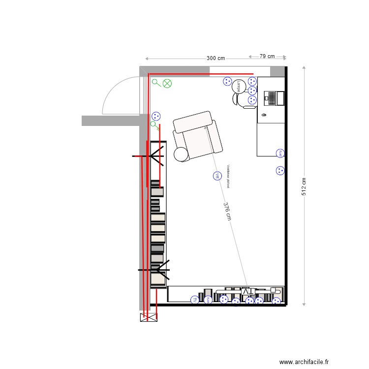 bureau ndeye 5. Plan de 0 pièce et 0 m2