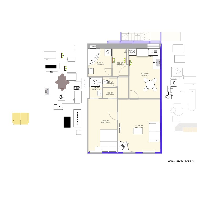 Verdun 10 places V17. Plan de 0 pièce et 0 m2