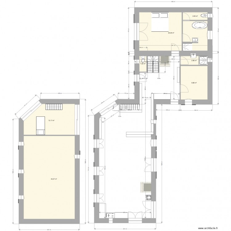 ALARY. Plan de 0 pièce et 0 m2