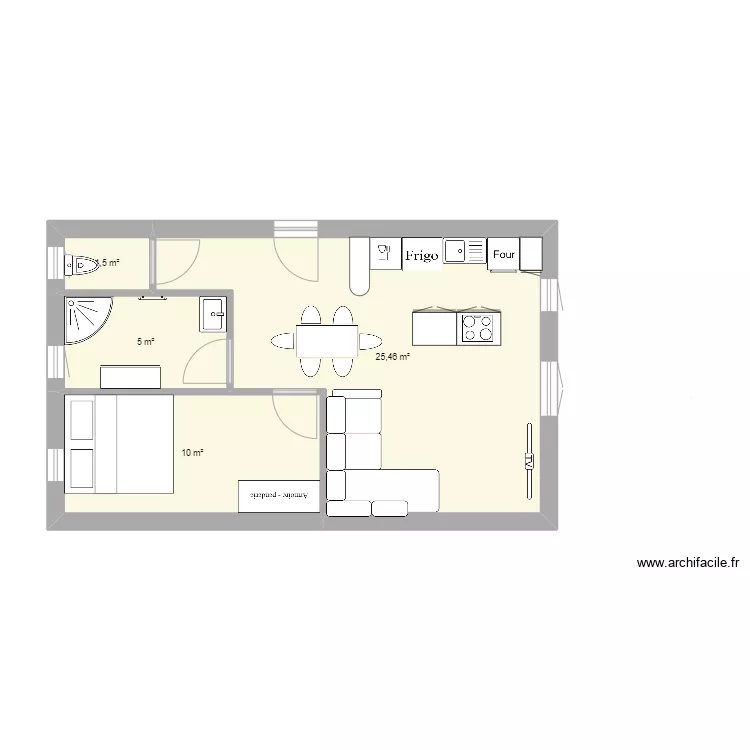 plan appart techno. Plan de 