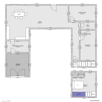 en u avec chambre &agrave; l'&eacute;tage