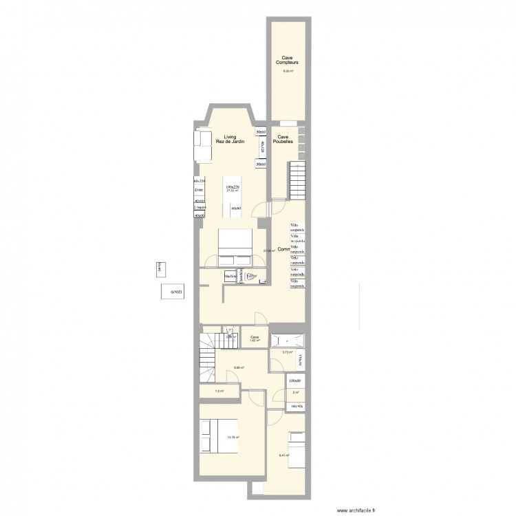 Marie José Rez jardin NewAdé5 mesures ok. Plan de 0 pièce et 0 m2