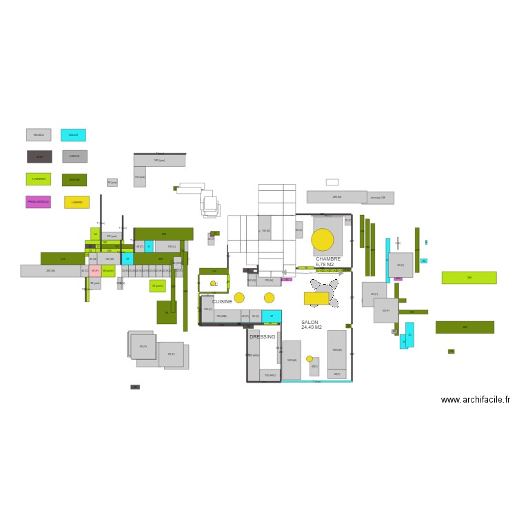 27082018CALEPINAGE. Plan de 0 pièce et 0 m2