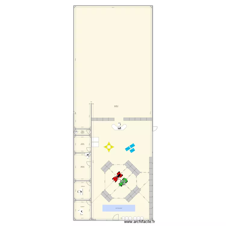 marechal Corbigny V2. Plan de 