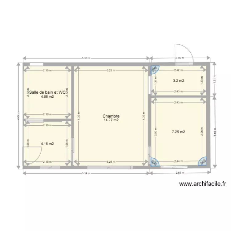 EXTENSION TROUVILLE 2. Plan de EXTENSION TROUVILLE 2. Plan de