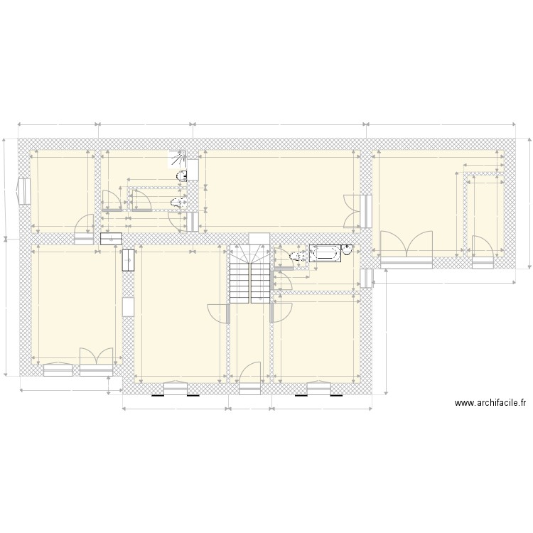 Maison à Louannec V0. Plan de 21 pièces et 203 m2