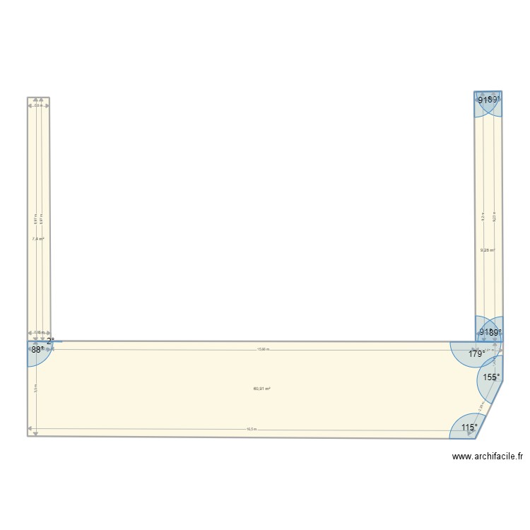 CAYHOL. Plan de 0 pièce et 0 m2