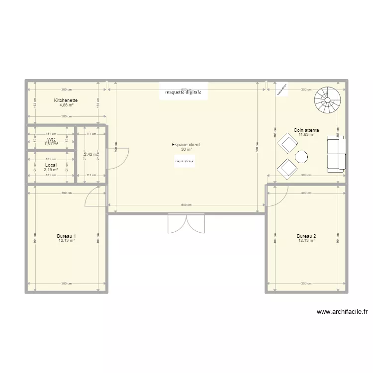 Id&eacute;e projet 2. Plan de 