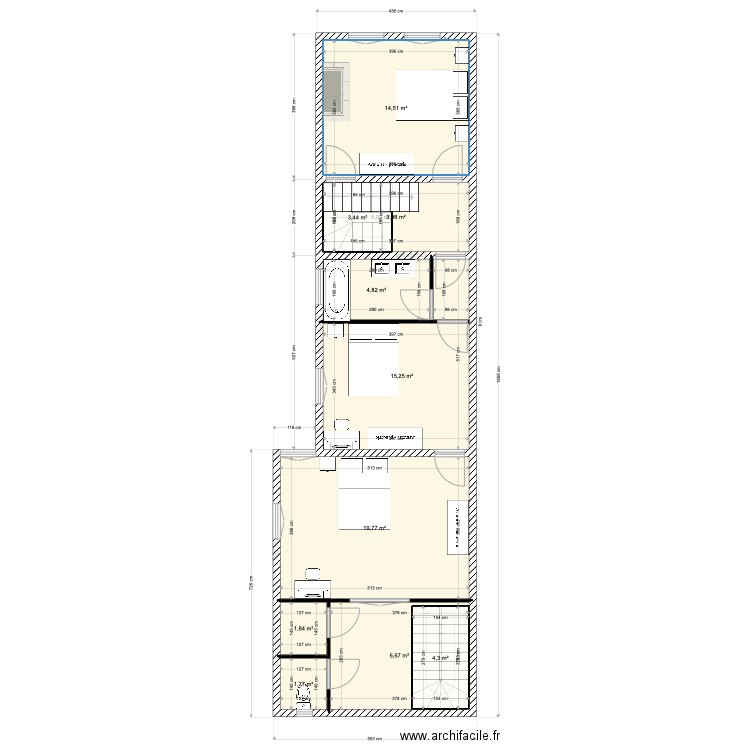 POUVOURVILLE. Plan de 0 pièce et 0 m2