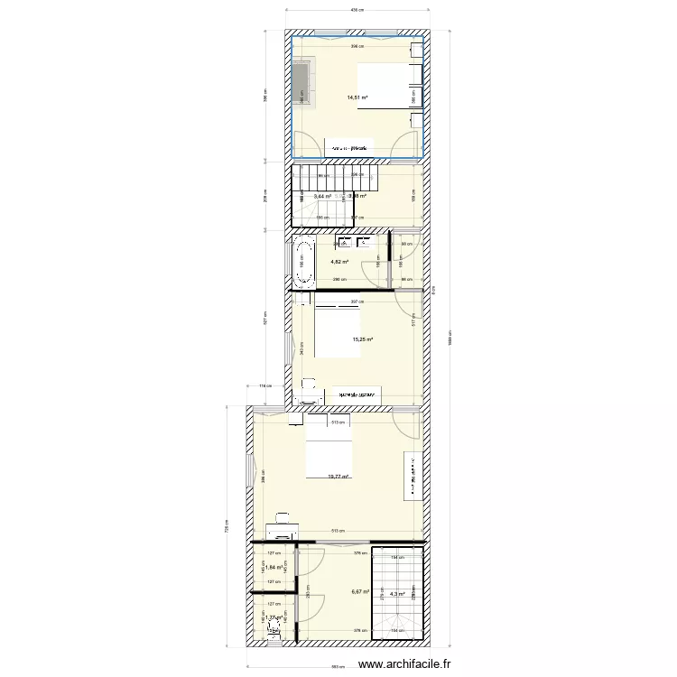 POUVOURVILLE. Plan de 