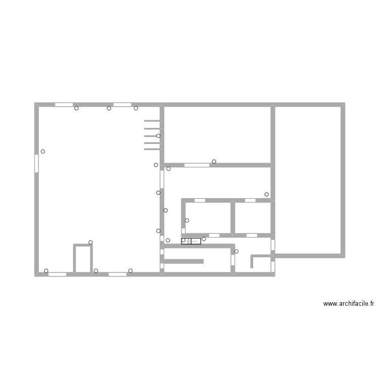 VOLLET LOGISTIQUE 2. Plan de 8 pièces et 35 m2