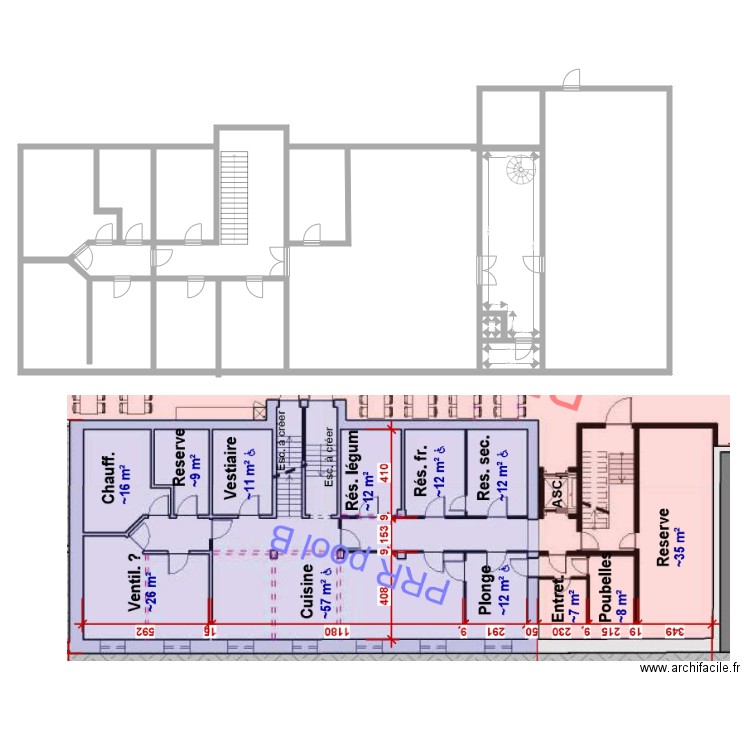 EFT BAT 3  -1. Plan de 0 pièce et 0 m2