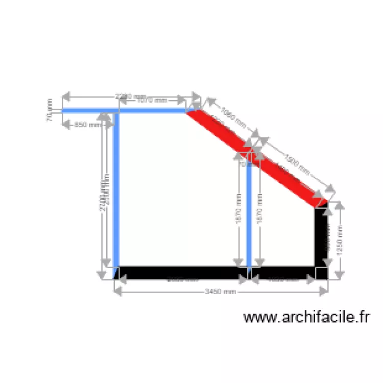 Sdb élévation. Plan de Sdb élévation. Plan de