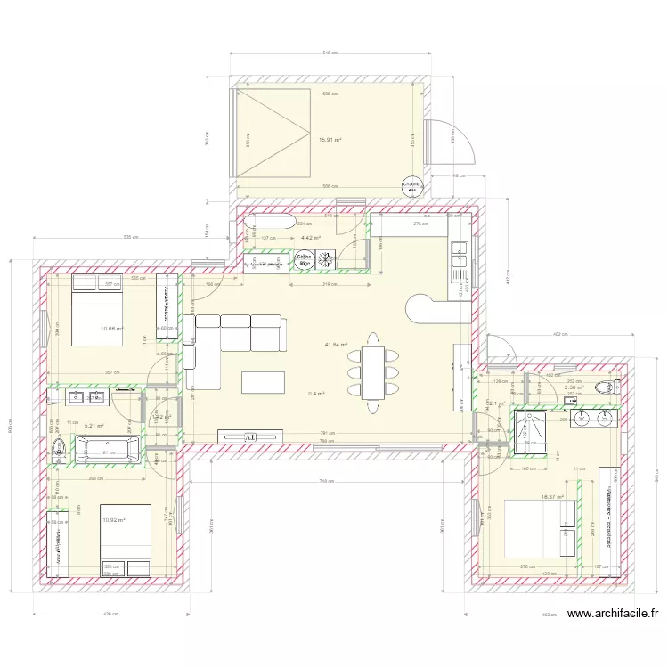 La No&euml; 1. Plan de 