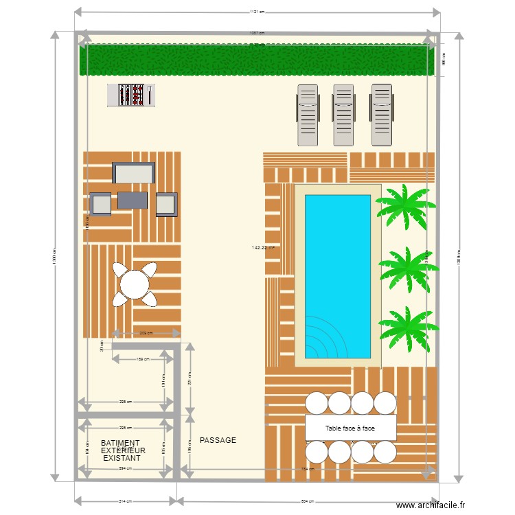 PROJET ARGOULETS. Plan de 0 pièce et 0 m2