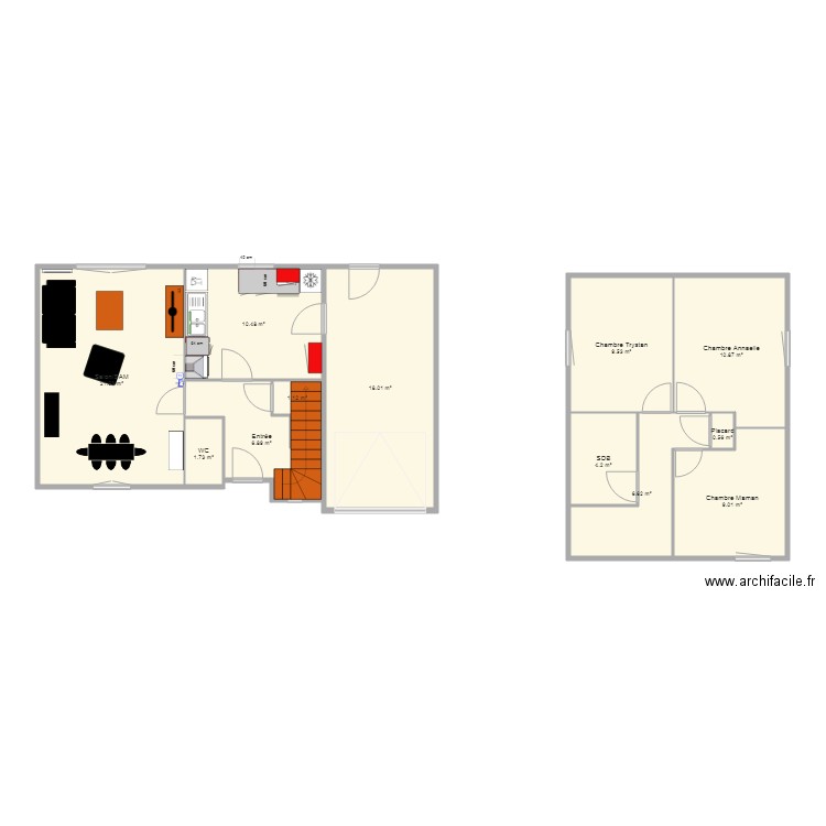 maison la rance. Plan de 0 pièce et 0 m2