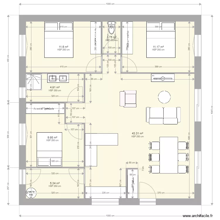 plan pradel . Plan de 