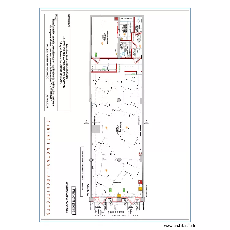 STELIOS 14 juin 2021  48 GUESTS. Plan de 
