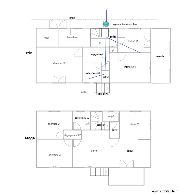 cosnard ass. Plan de 0 pièce et 0 m2