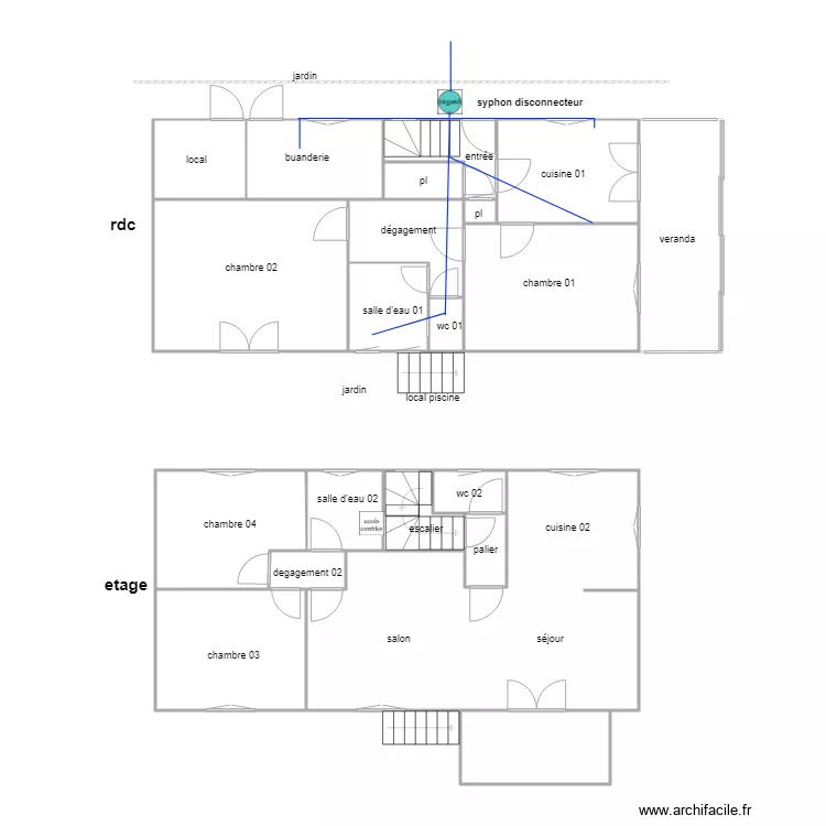 cosnard ass. Plan de 