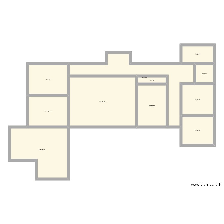 LECOINDRE ORIGINE. Plan de 0 pièce et 0 m2