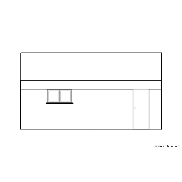 Extesion garage 2. Plan de 0 pièce et 0 m2