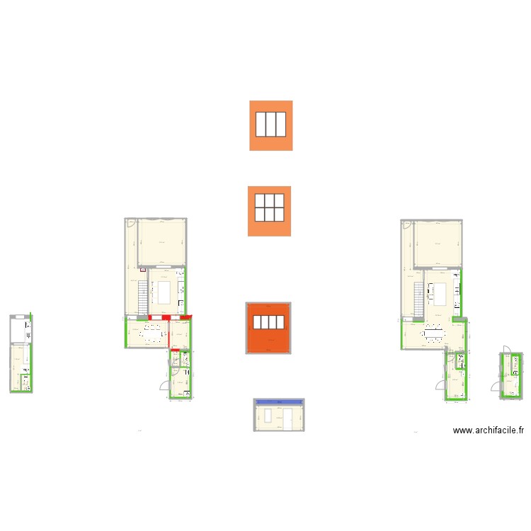 BONOCCHI. Plan de 0 pièce et 0 m2