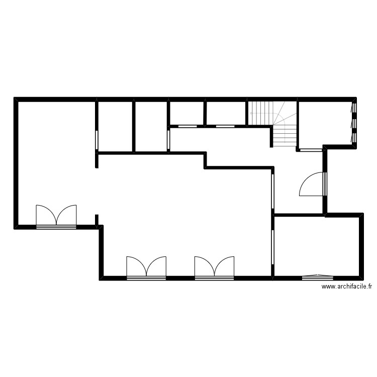 FENOUIL. Plan de 14 pièces et 377 m2