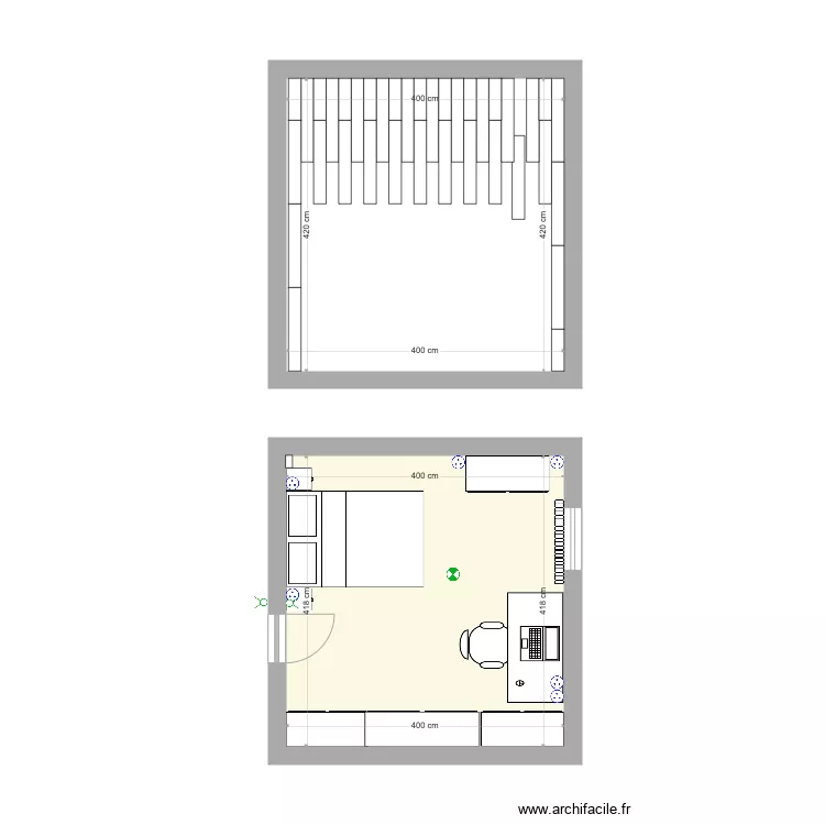 CH ETAGE JARDIN 2. Plan de 