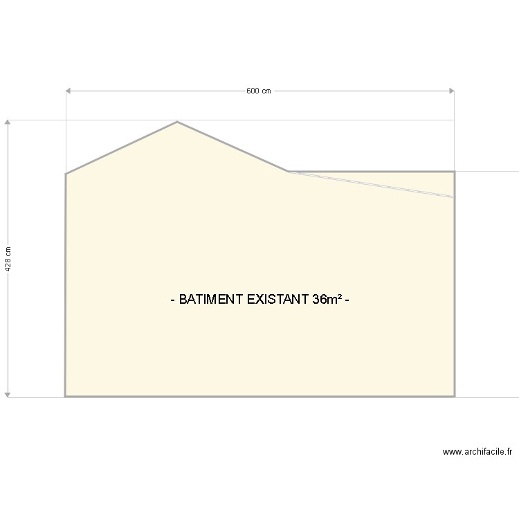 Brem CU ETAT ACTUEL. Plan de 0 pièce et 0 m2