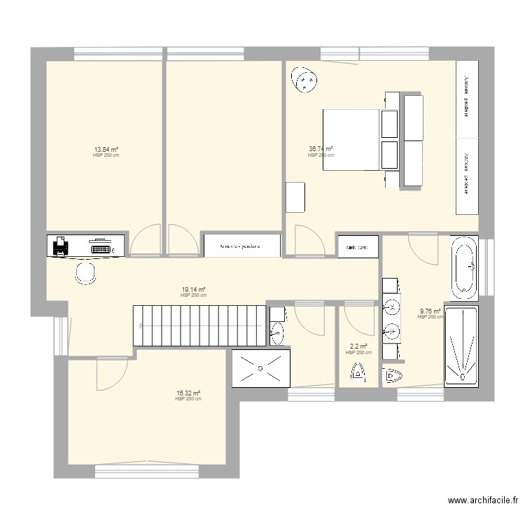 Bouge 1er meublé. Plan de 0 pièce et 0 m2