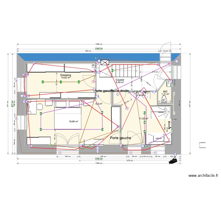 ANAIS BAT1 RDC ELEC 06 02 2023. Plan de 0 pièce et 0 m2