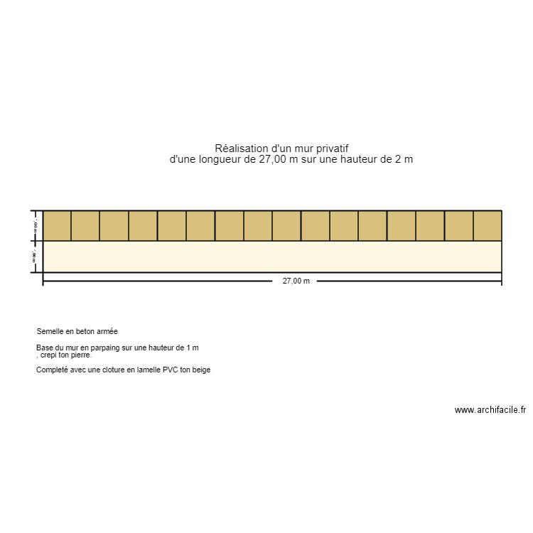 cloture 2. Plan de 0 pièce et 0 m2