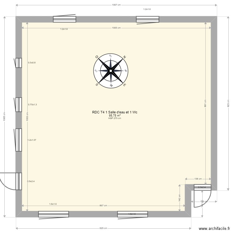 ML23005797. Plan de 2 pièces et 192 m2