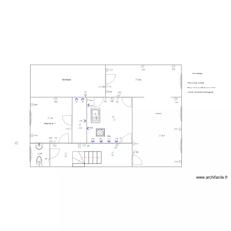 jules. Plan de jules. Plan de