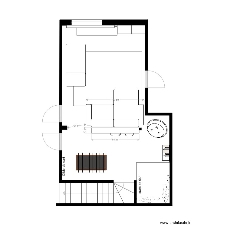 Savard 1. Plan de 0 pièce et 0 m2