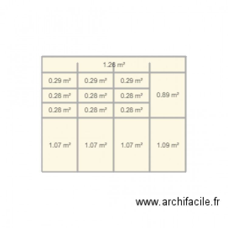 vue 2D dressing 1. Plan de 0 pièce et 0 m2