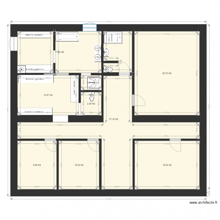 chez moi 3. Plan de 0 pièce et 0 m2