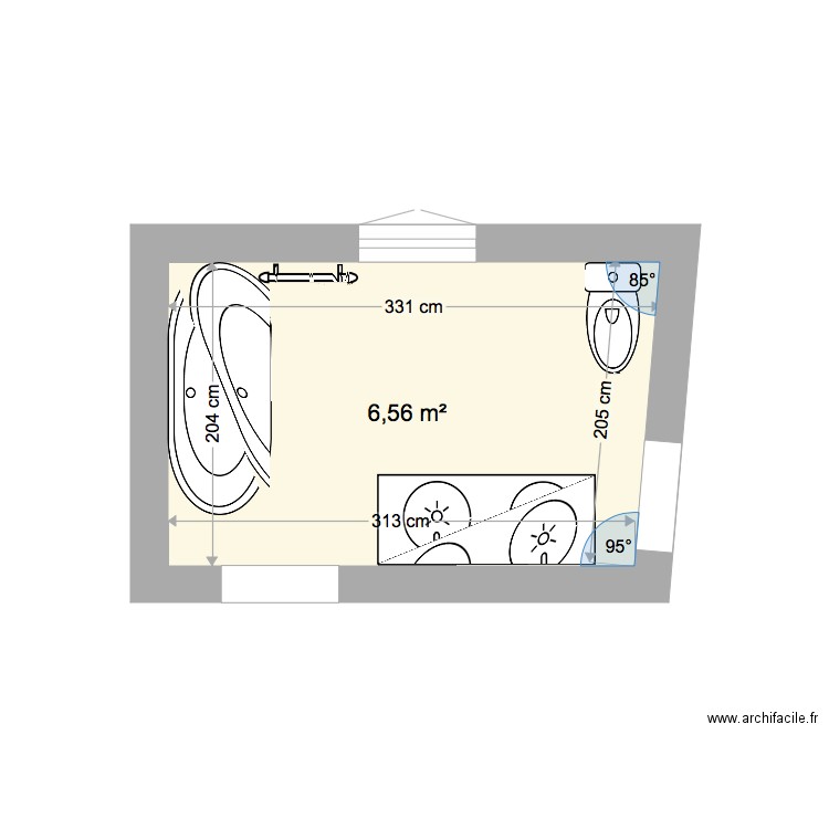 candais 2. Plan de 0 pièce et 0 m2