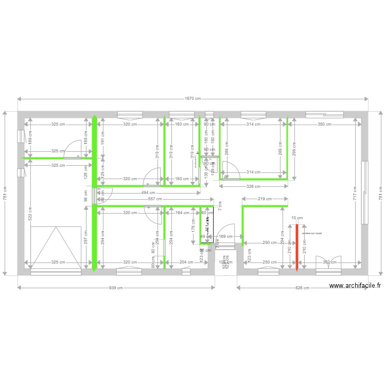 PELESTOR CLOISONS. Plan de 0 pièce et 0 m2