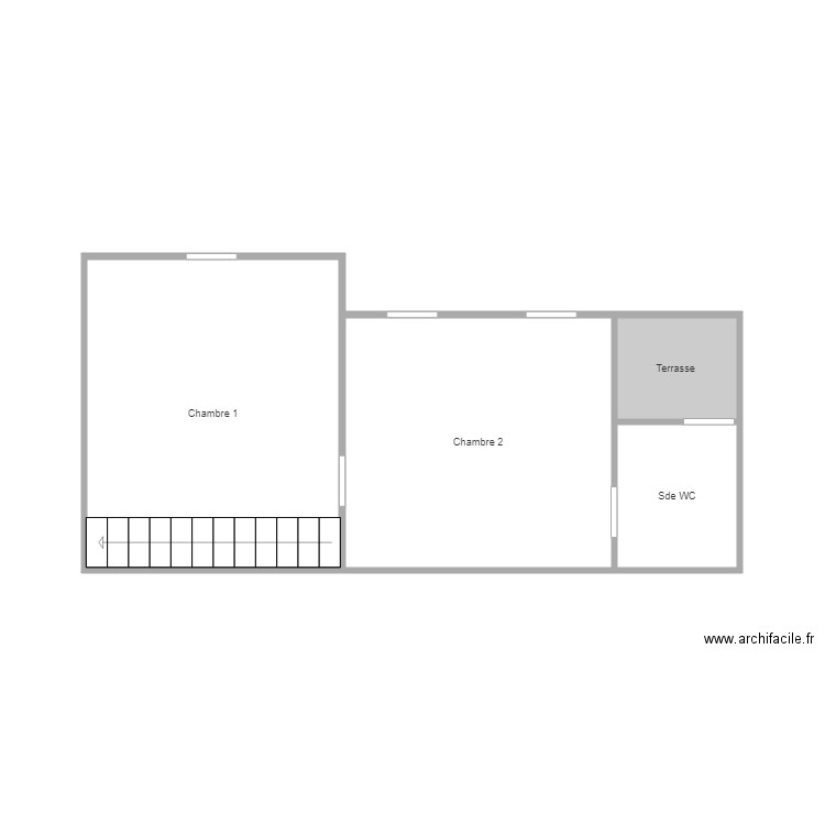 ETAGE ABLON. Plan de 0 pièce et 0 m2