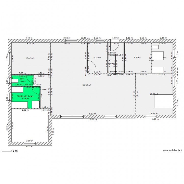 plan new. Plan de 0 pièce et 0 m2